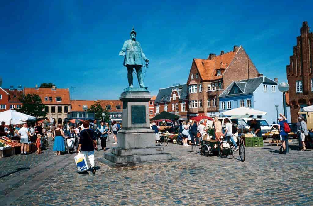 Køge Torv, handelscentrum